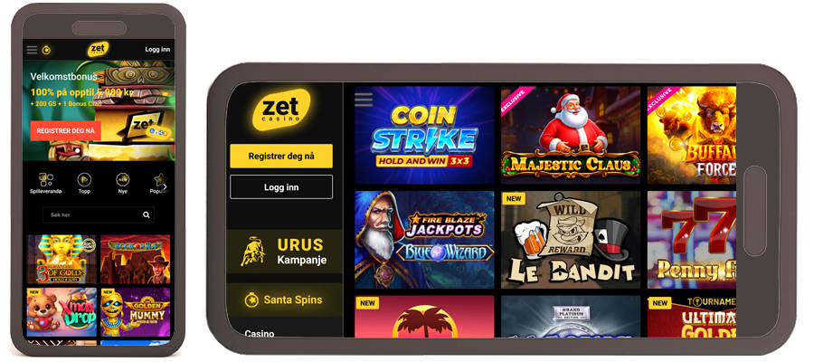Skjermbilde av Zet Mobilcasino
