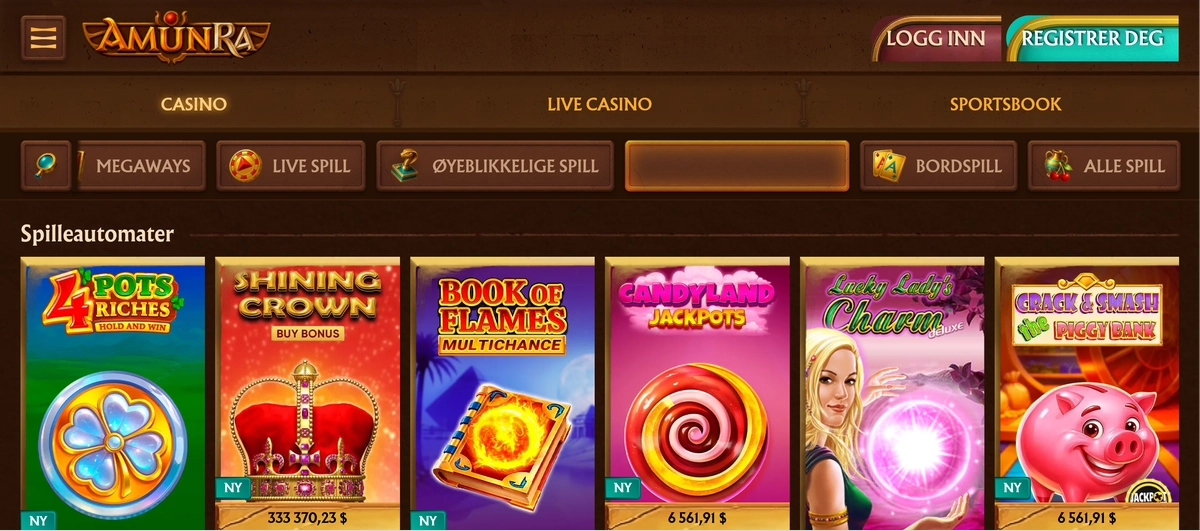 AmunRa Spilleautomater