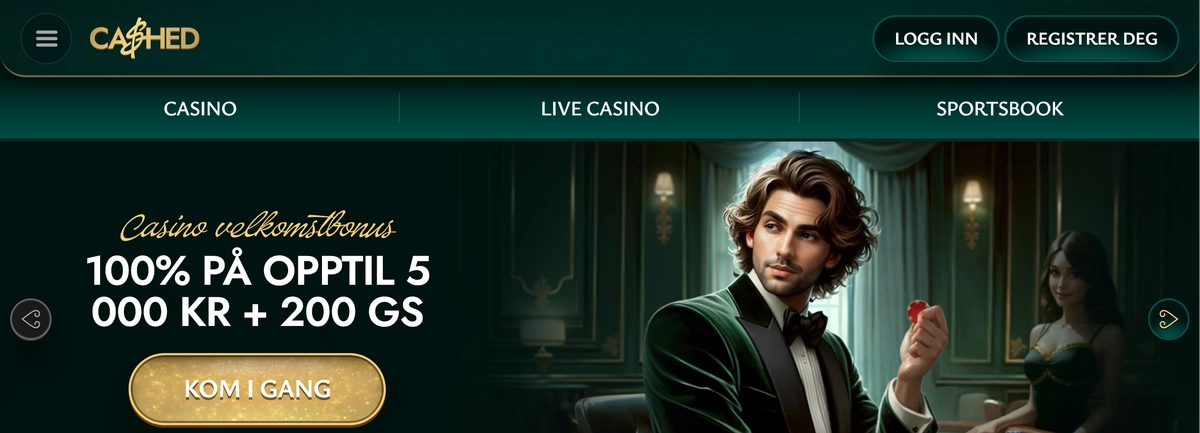 Cashed Casino mobilgjennomgang