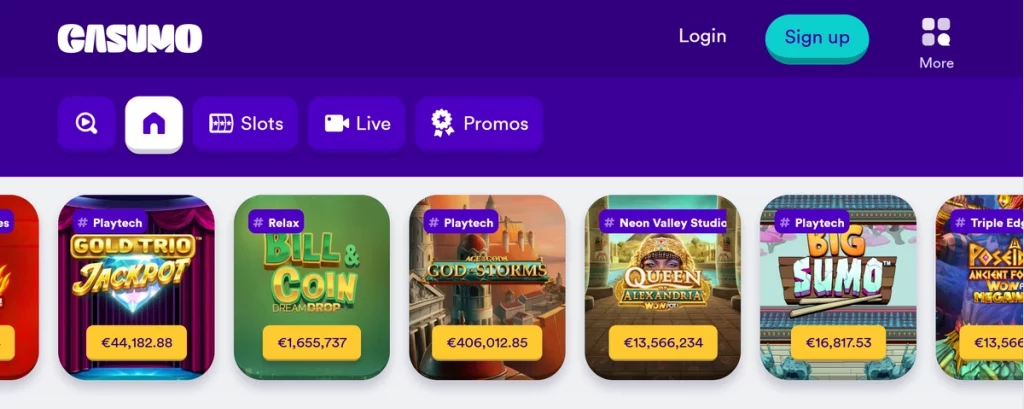 Mobil Kasinojackpotspill